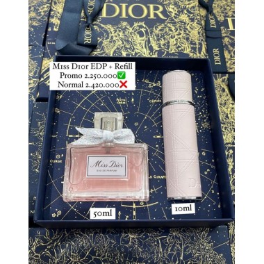 DIOR Miss Dior EDP + REFILL Giftset Limited Edition | MISS DIOR Gift Set